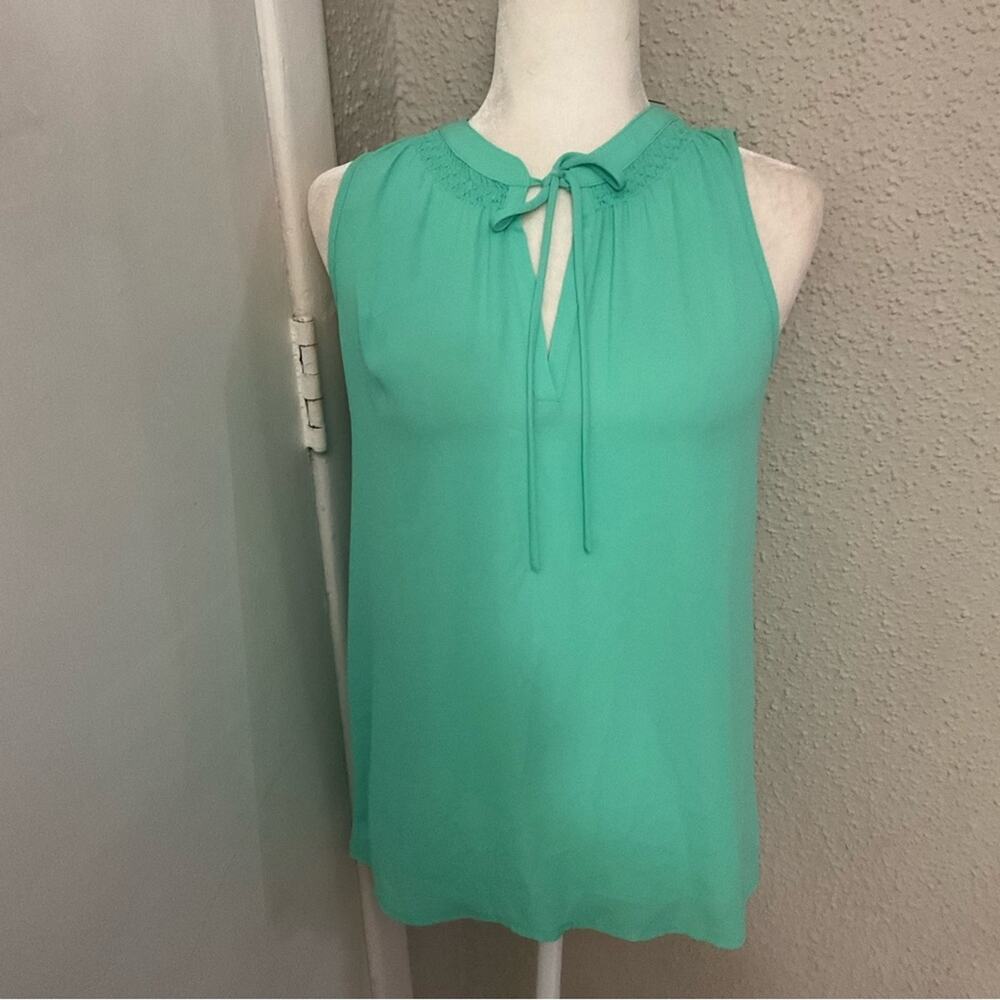 Bellatrix Tie Front Sleeveless S Corporate Siren Casual Dopamine Coconut Girl
